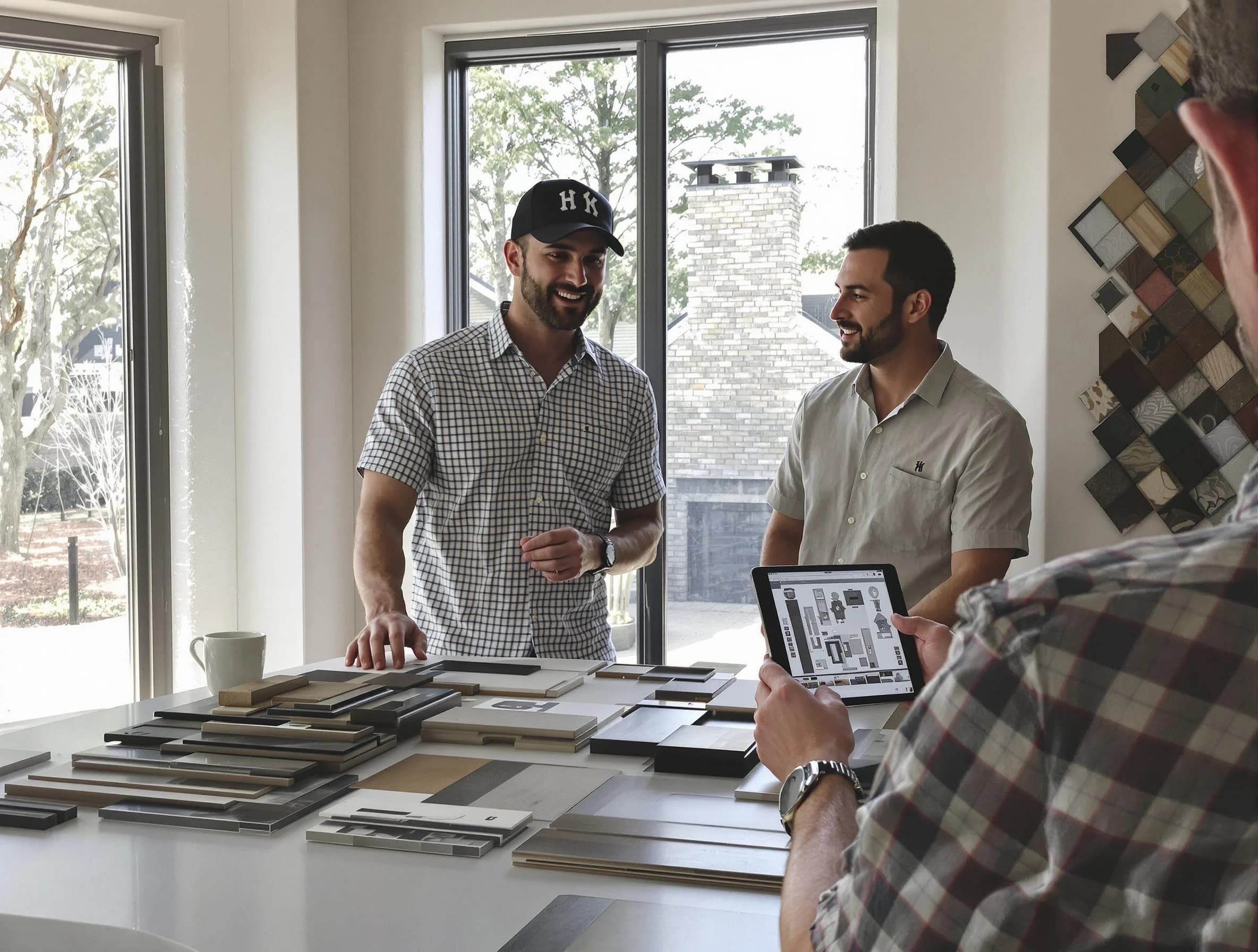 Ogden Chimney Sweep remodeling a chimney and fireplace in Ogden, UT