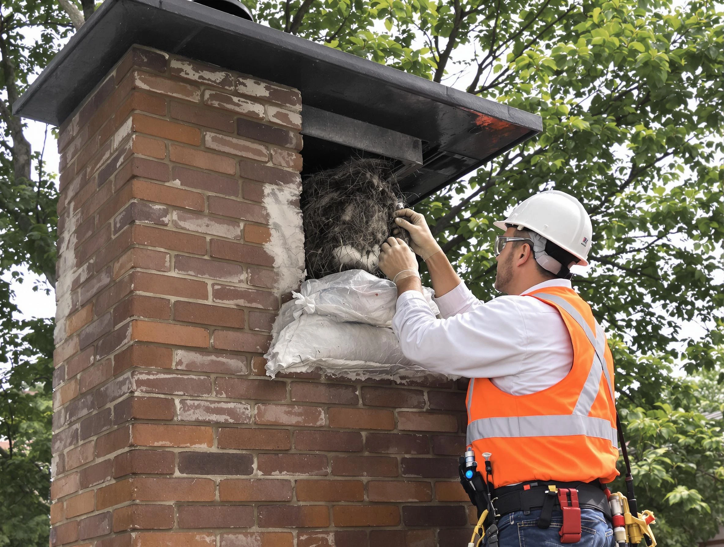 Humane removal of debris and animals by Ogden Chimney Sweep in Ogden, UT