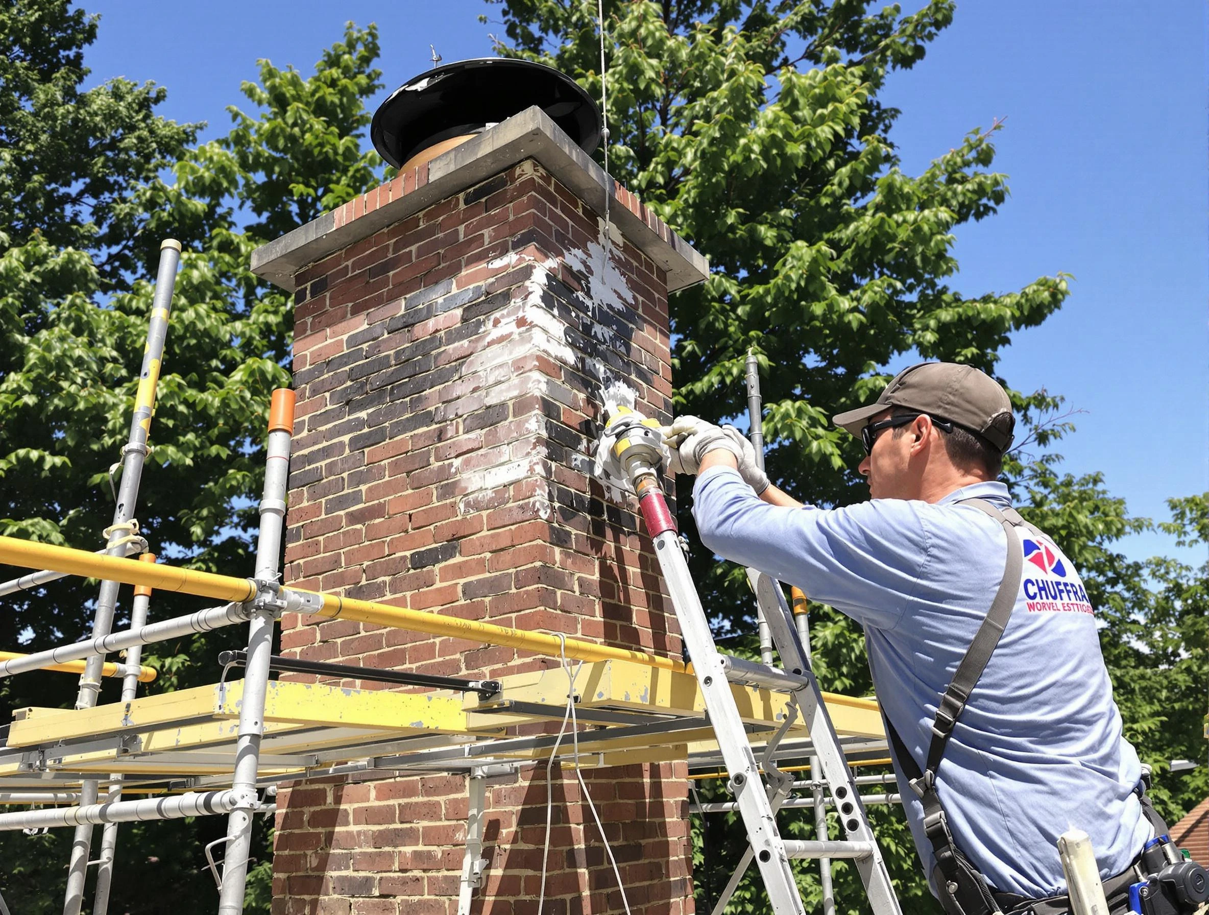 Structural chimney repair by Ogden Chimney Sweep in Ogden, UT