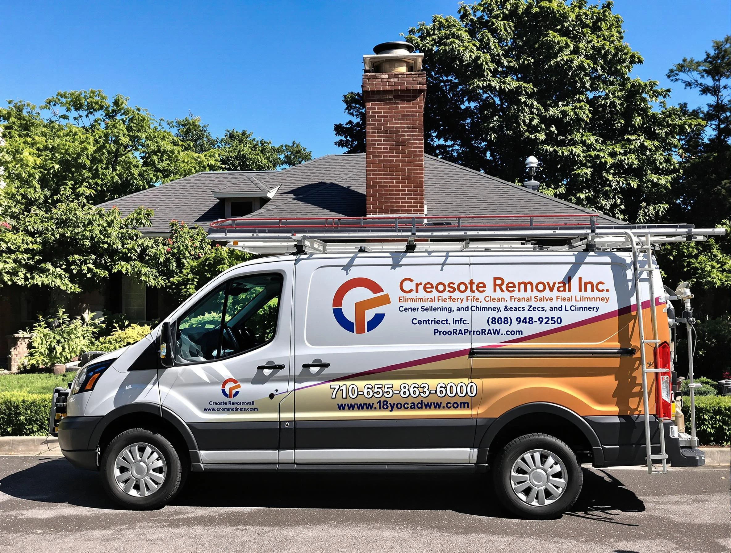 Ogden Chimney Sweep technician removing creosote safely in Ogden, UT